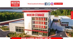 Desktop Screenshot of modernstorage.com